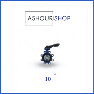 شیر پروانه ای لاگ گیربکس دار چدنی PN16 سایز 10 اینچ وگ ایران (بی همتا)