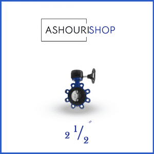 شیر پروانه ای لاگ چدنی PN16 سایز 2,1/2 اینچ وگ ایران (بی همتا)