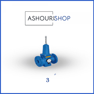 شیر فشار شکن صاف چدنی PN16 سایز 3 اینچ وگ ایران (بی همتا)