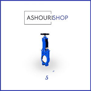 شیر چاقویی چدنی PN10-16 سایز 5 اینچ میراب