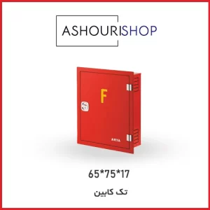 جعبه تک توکار قرمز